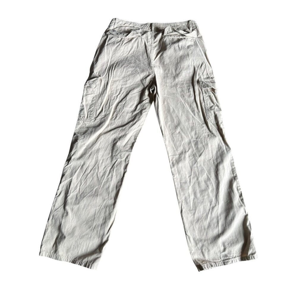 Zara Women's Khaki Cargo Pants - Picture 2 of 7